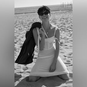 New Free People Got Glam Mesh Slip, Size S